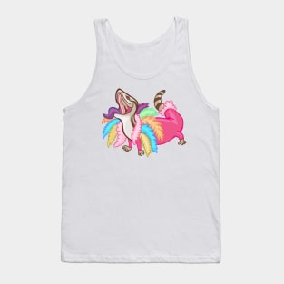 Fashionista Lizards - Glam Rock Skink Tank Top